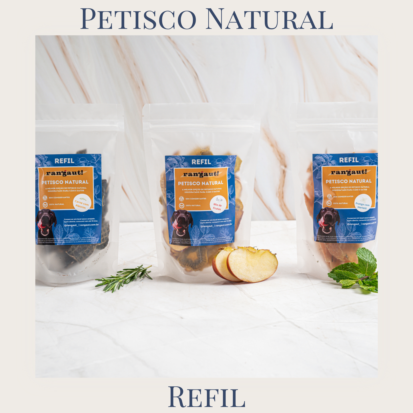 Refil de Petisco Natural - 100g